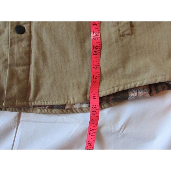 Rock & Roll Denim Men's Medium Solid Shirt Jacket Shacket - Camel - Picture 4 of 4